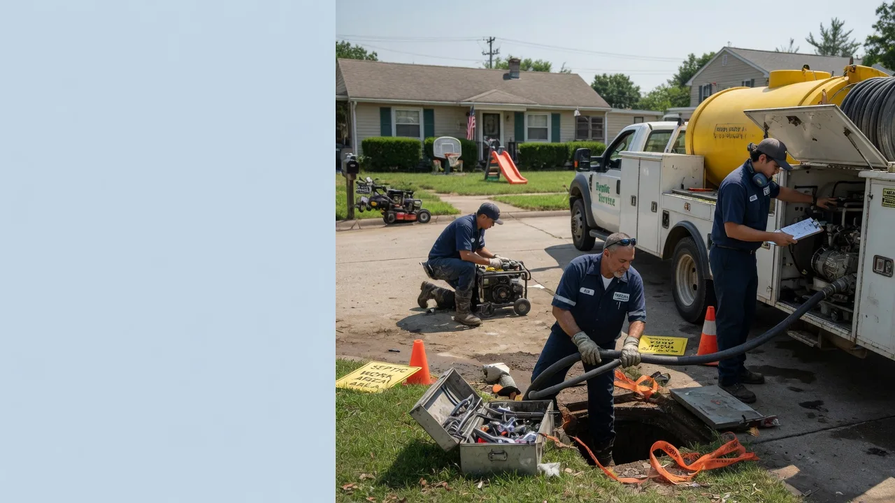 Septic Tank Pumping in Johnston City, IL near me